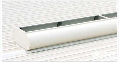 MCW7型順坡自然通風器（箱型骨架式）