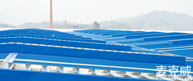 MCW2型通風(fēng)天窗（間隔風(fēng)道式）